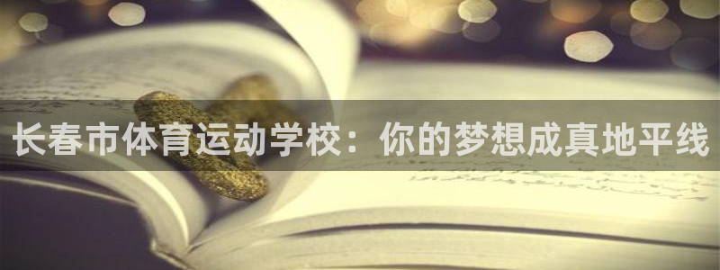 MK体育官方正版app集团官网首页:长春市体育运动学校:你的